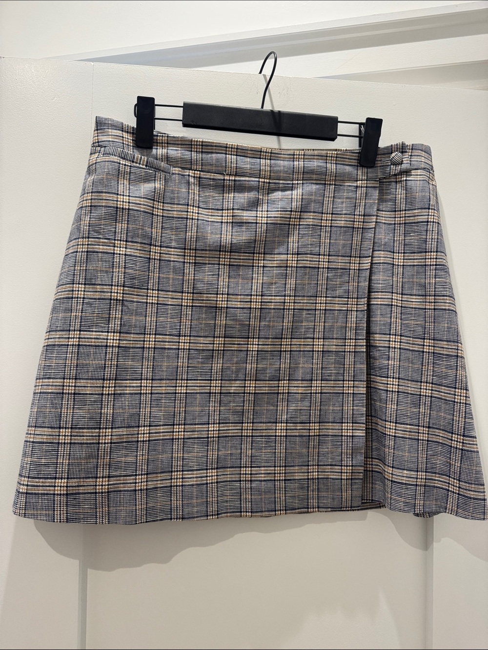 Frank And Oak Plaid Mini Skirt L